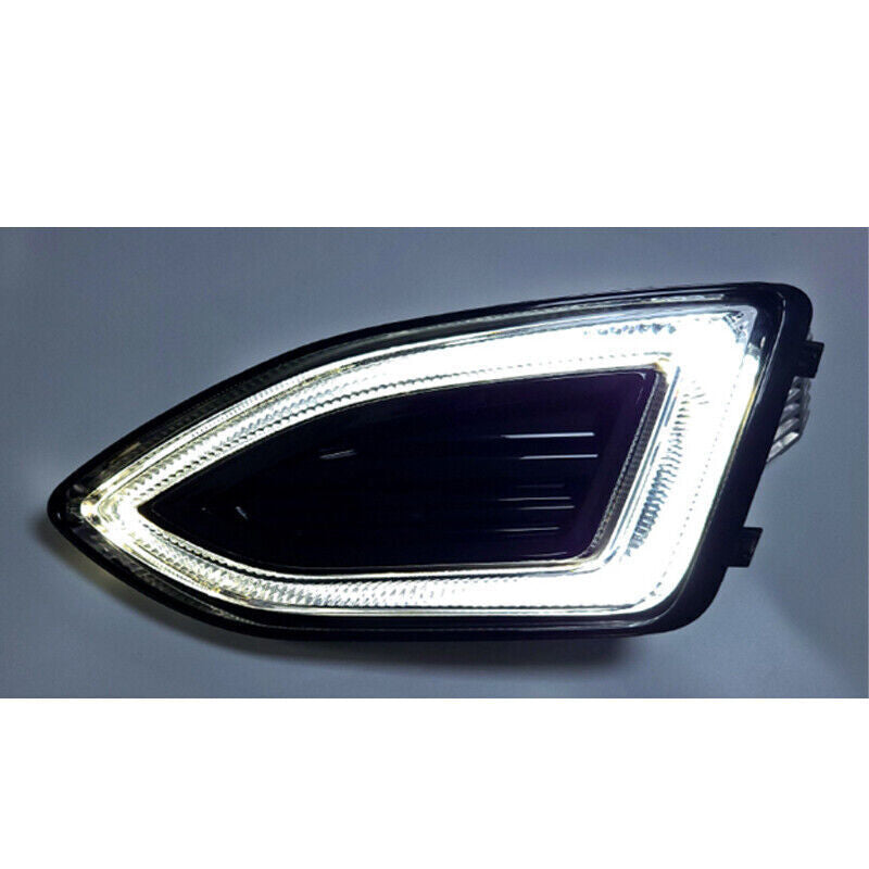Left drive side for Ford Edge front LED 2015 - 2018 Bumper fog light DRL