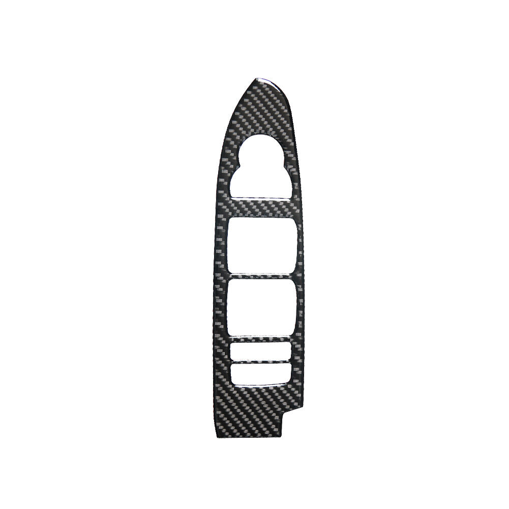 2Pcs Window Lift Panel Trim Cover Carbon Fiber for CADILLAC CTS SPORT 2008-UP