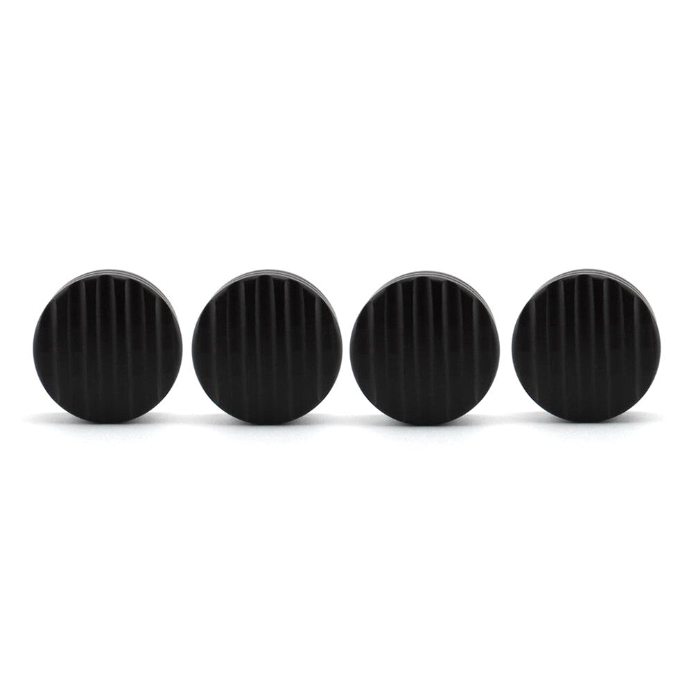 Billet bearbeitete Kopfschrauben-Abdeckkappe f¨¹r T120 Thruxton Scrambler Schwarz