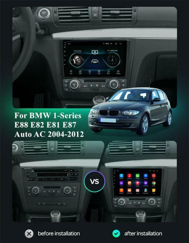 2004-2011 for BMW 1-Series E88 E82 E81 E87 Stereo Radio GPS NAVI 9 Android 10.1