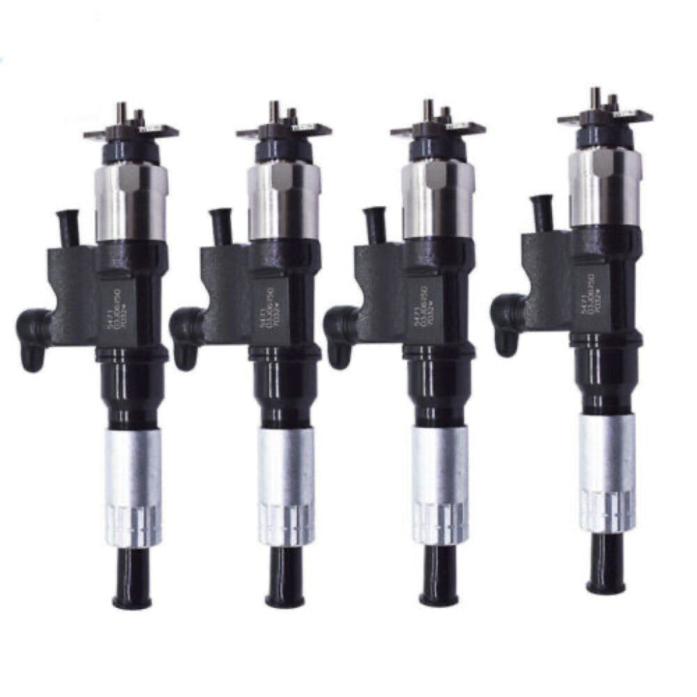 4HK1 4PCS Fuel Injectors W/ 095000-5471 for Isuzu NPR NPR-HD 5.2L Diesel 2001-07