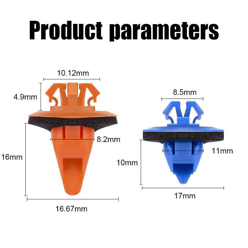 100X Fender Flare Retainer Clip for Toyota 4Runner FJ Cruiser Sequoia Tacoma US