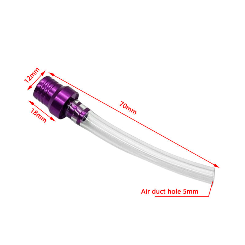 1 Motorcycle gas cover ventilation box fuel air breathing valve hose off-road bicycle all-terrain vehicle