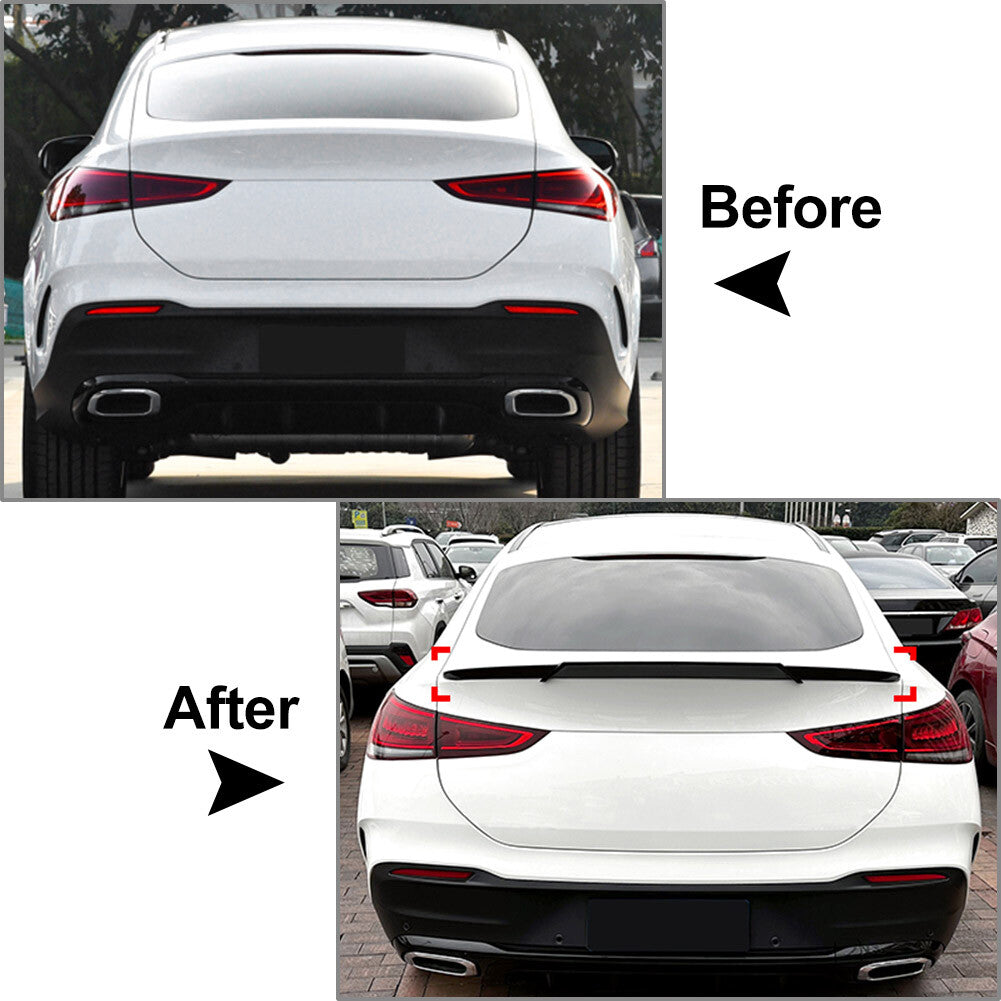 Rear Trunk Spoiler Wing for Mercedes-Benz GLE Class Coupe C167 2020-2023