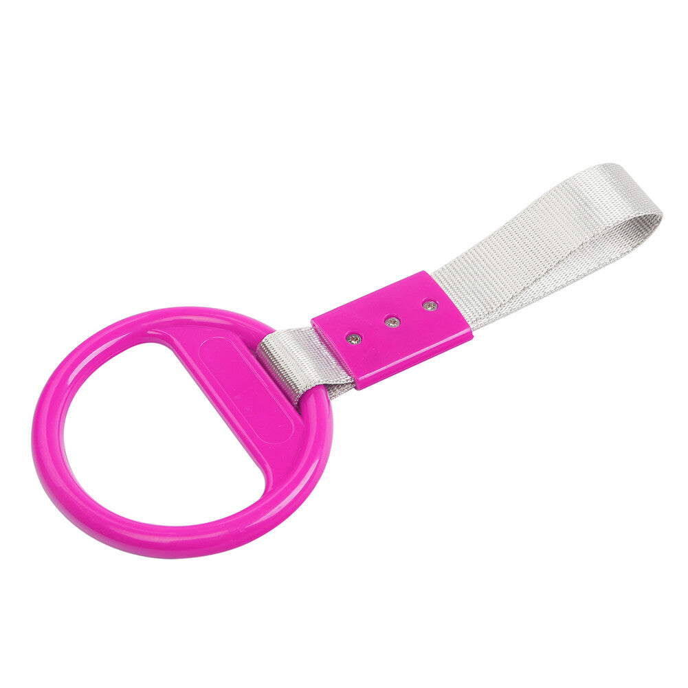 1Pcs Plastic Round Ring Train Bus Handle Hand Strap Drift Charm Tools for Car