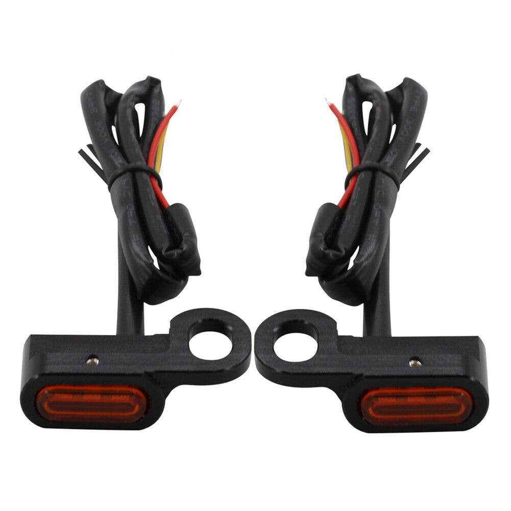 Black Universal for Mini LED Front Turn Signal Light Run Indicator Lamp for BMW R18