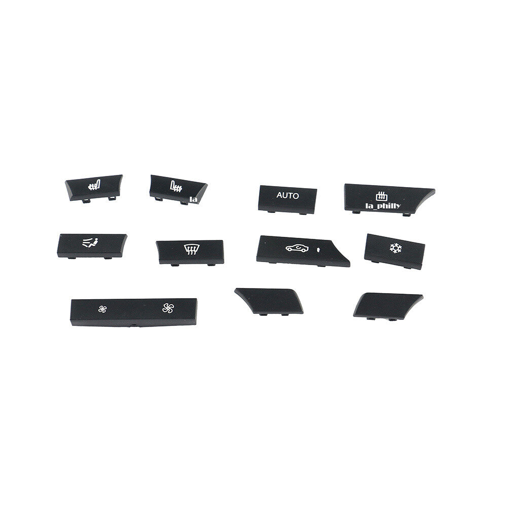 11 Button Key Caps Repair Kit A/C Heater Switch for BMW F07 F10 F11 F01