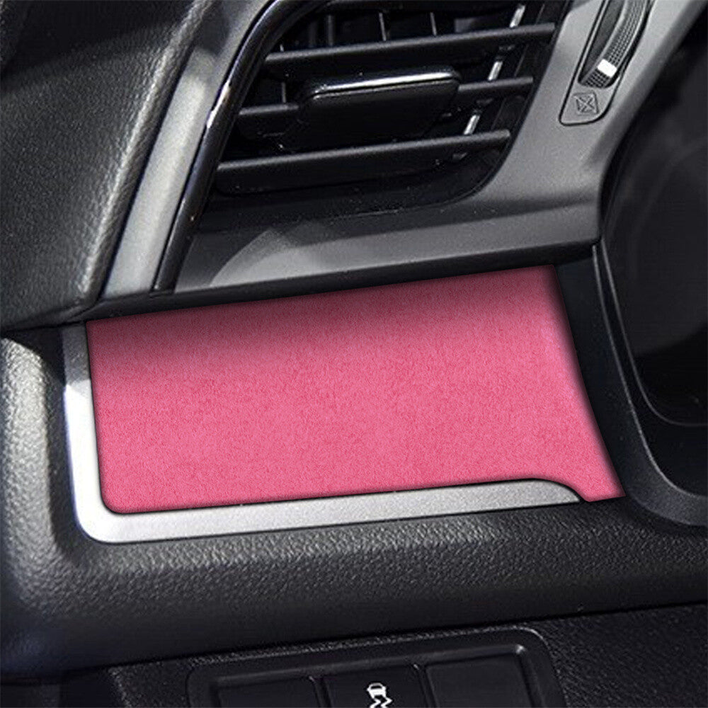for Honda for Civic 10th 2016-2021 Diver's Side Center Console Panel Trim Suede Pink