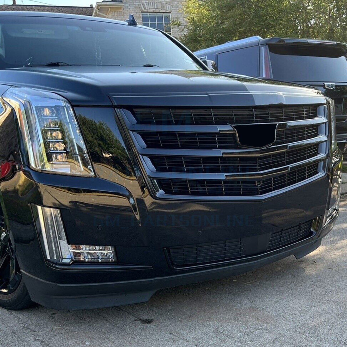 FRONT BUMPER TRIM SET LOWER GRILLE FOR 2015-2020 for CADILLAC for ESCALADE PLATINUM