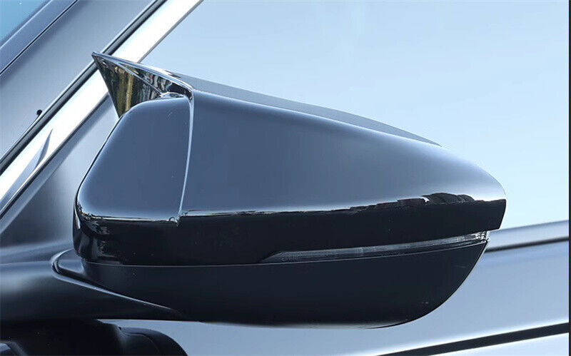 Gloss Black ABS Rearview Door Mirror Cover Shell Cap for Honda Accord 2023-2024