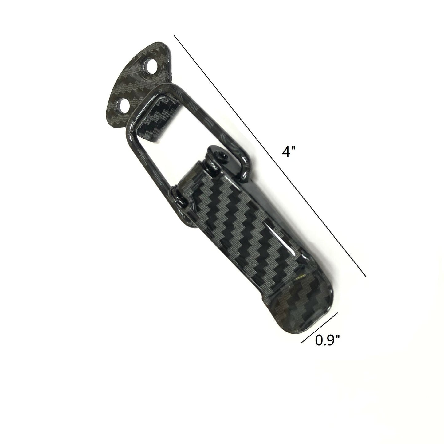 Universal Car Bumper Trunk Fender Hatch Lids Quick Carbon Fiber Release Fastener