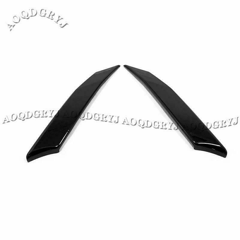 for Toyota RAV4 2019-2022 Glossy Black Rear Window C Pillar Moulding Trim Cover