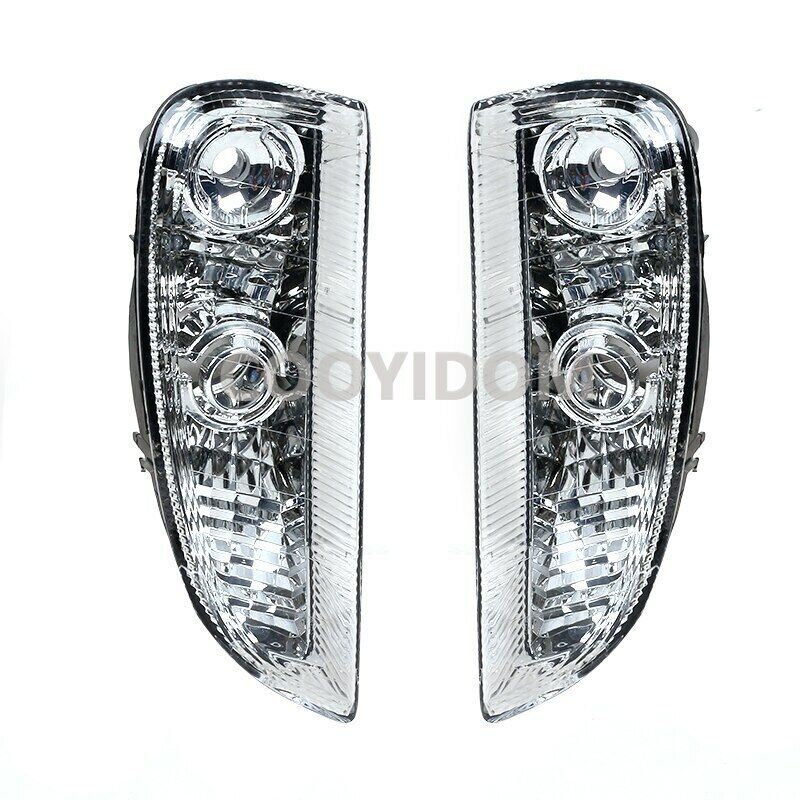 A pair of DRL front bumper driving lights are suitable for 2007-2010 for Porsche Cayennes.