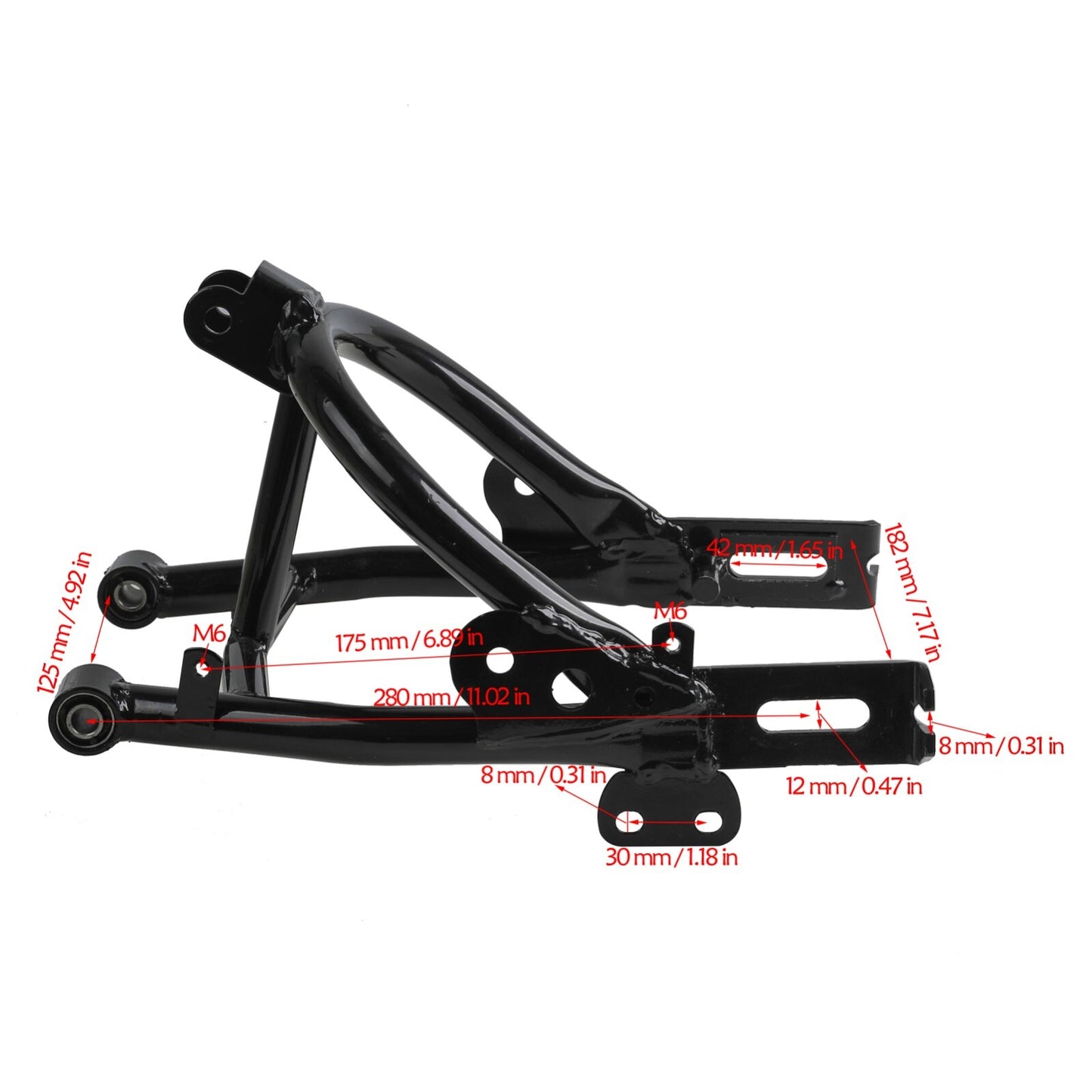 10-inch rear wheel, 3.00-10 tire, swingarm suitable for pit bike coolers 50/70/110cc CRF50 XR