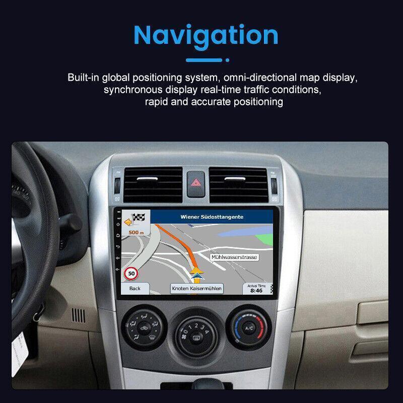 9 Android Car Stereo GPS DSP Carplay 2+32GB for Toyota for Corolla 2009-2012