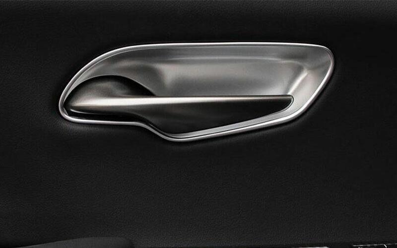 Fit for Lexus UX200 250h 2019-2022 Matt Silver Inner Door Bowl Cover Trim 4pcs