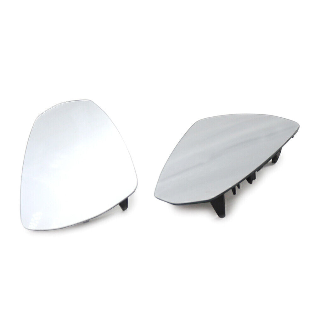 Front Outside Rearview Mirror Glass Left Right Set for AUDI A3 2014-2020 Pair