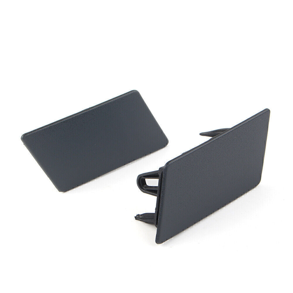 2x Headlamp Washer Cover Cap Left Right for Jaguar XF X250 XFR XFR-S 2012-2015