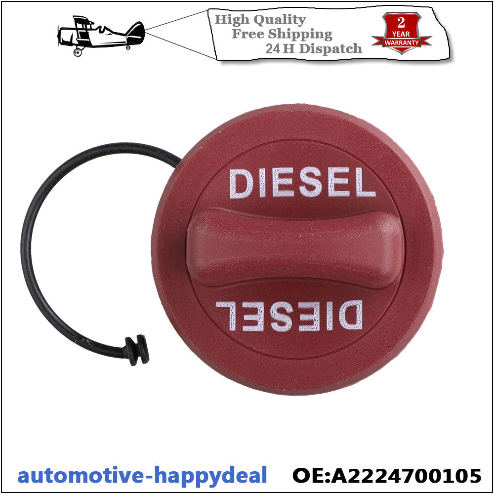 Fuel Filler Screw Cap Diesel A2224700105 for Mercedes-Benz W176 W117 X156 W205