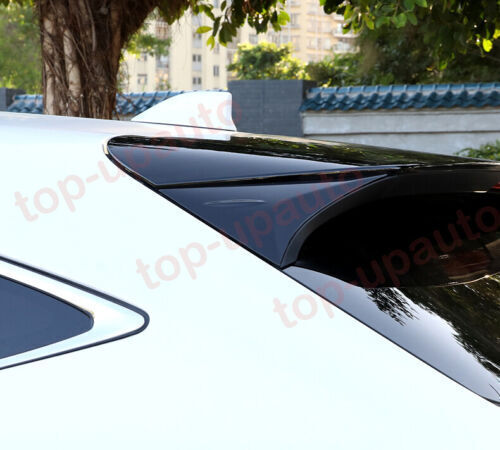 for Toyota Venza 2021-2023 Glossy Black Rear Window Spoiler Side Wing Cover Trim