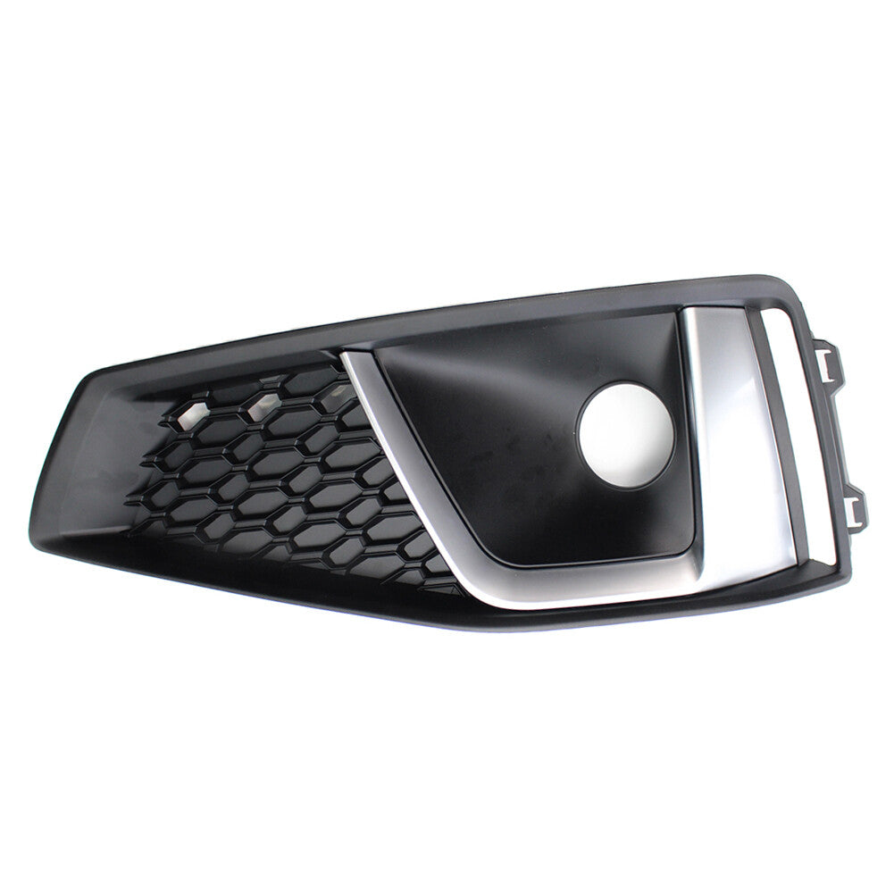 Front Bumper Grille Left Fog Light Lamp Cover Fit for Audi A4 B9 S-LINE S4 2018-2020