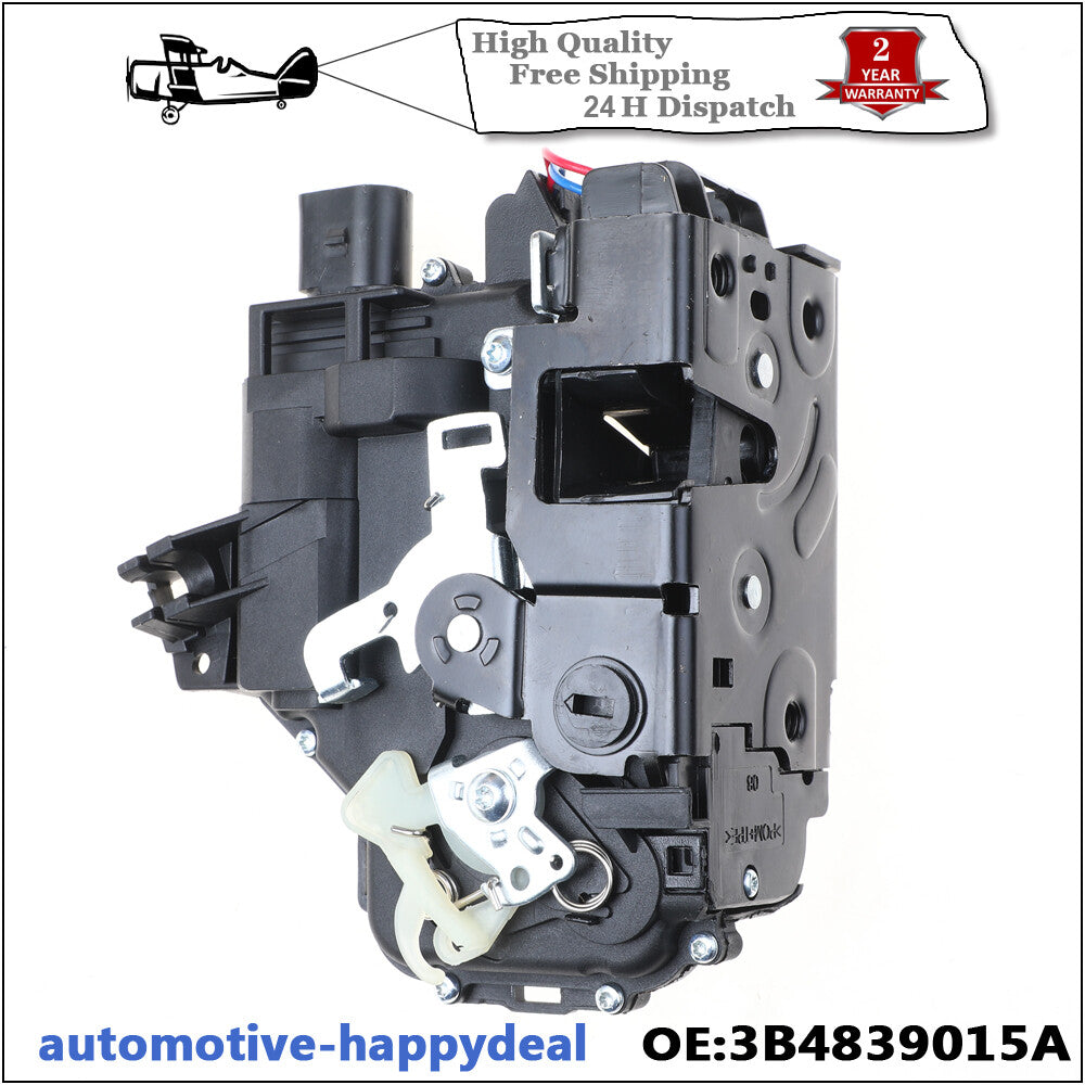 for VW POLO 9N 2001>2009 REAR LEFT DOOR LOCK ACTUATOR SOLENOID MECHANISM