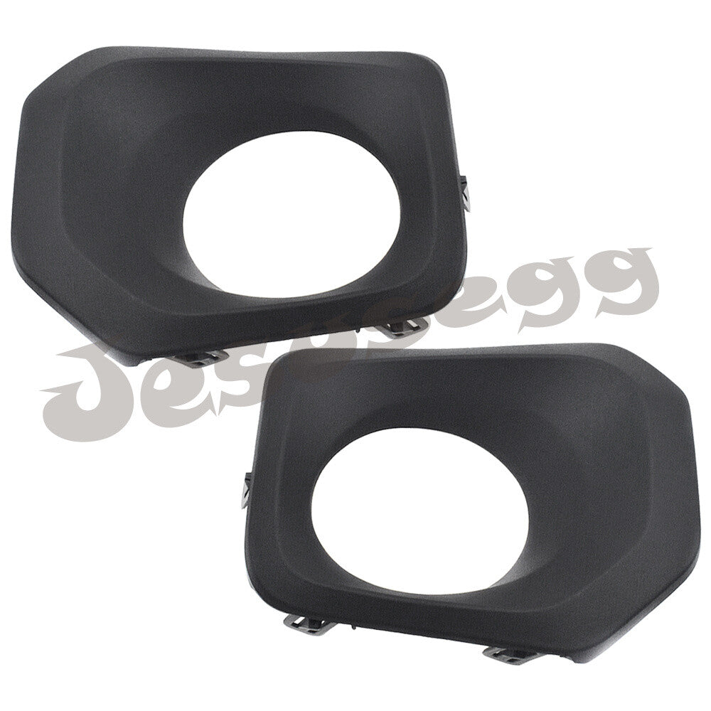 Front RHLH Side Fog Lamp Light Trim Bezel for Toyota Tacoma 16 17 18 19 20 21