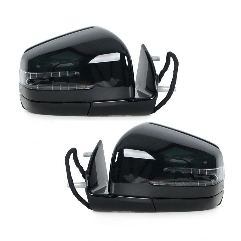 For 2005-2011 for Mercedes-Benz W164 X164 ML GL Rear View Side Mirror Assembly Black
