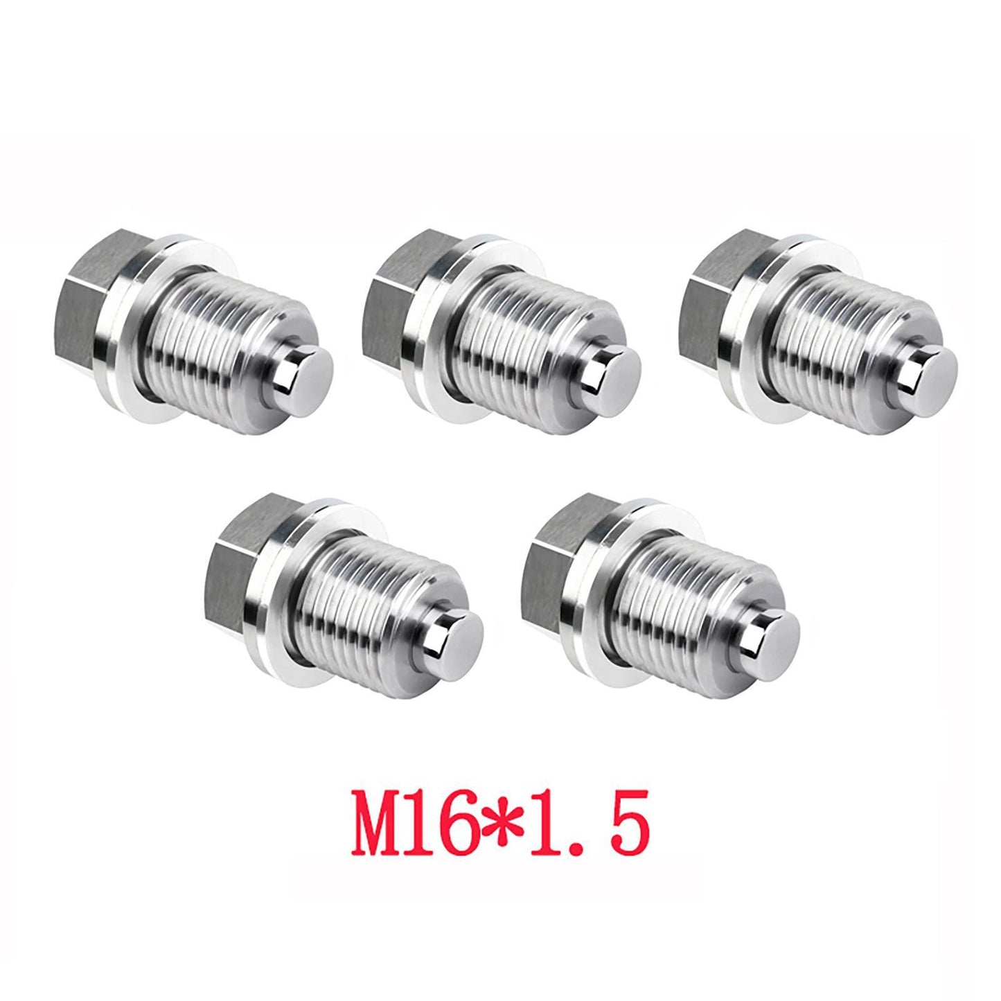 5 Pcs Magnetic Oil Drain Bolt For Toyota86 for Renault For BMW1 for Subaru