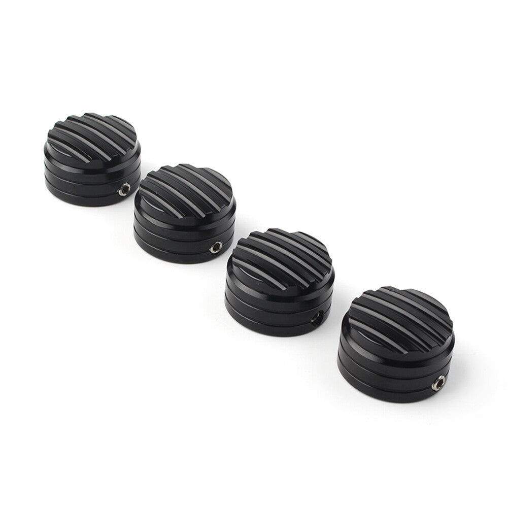 Billet Machined Head Bolt Cover Cap Fit Thruxton T120 Black