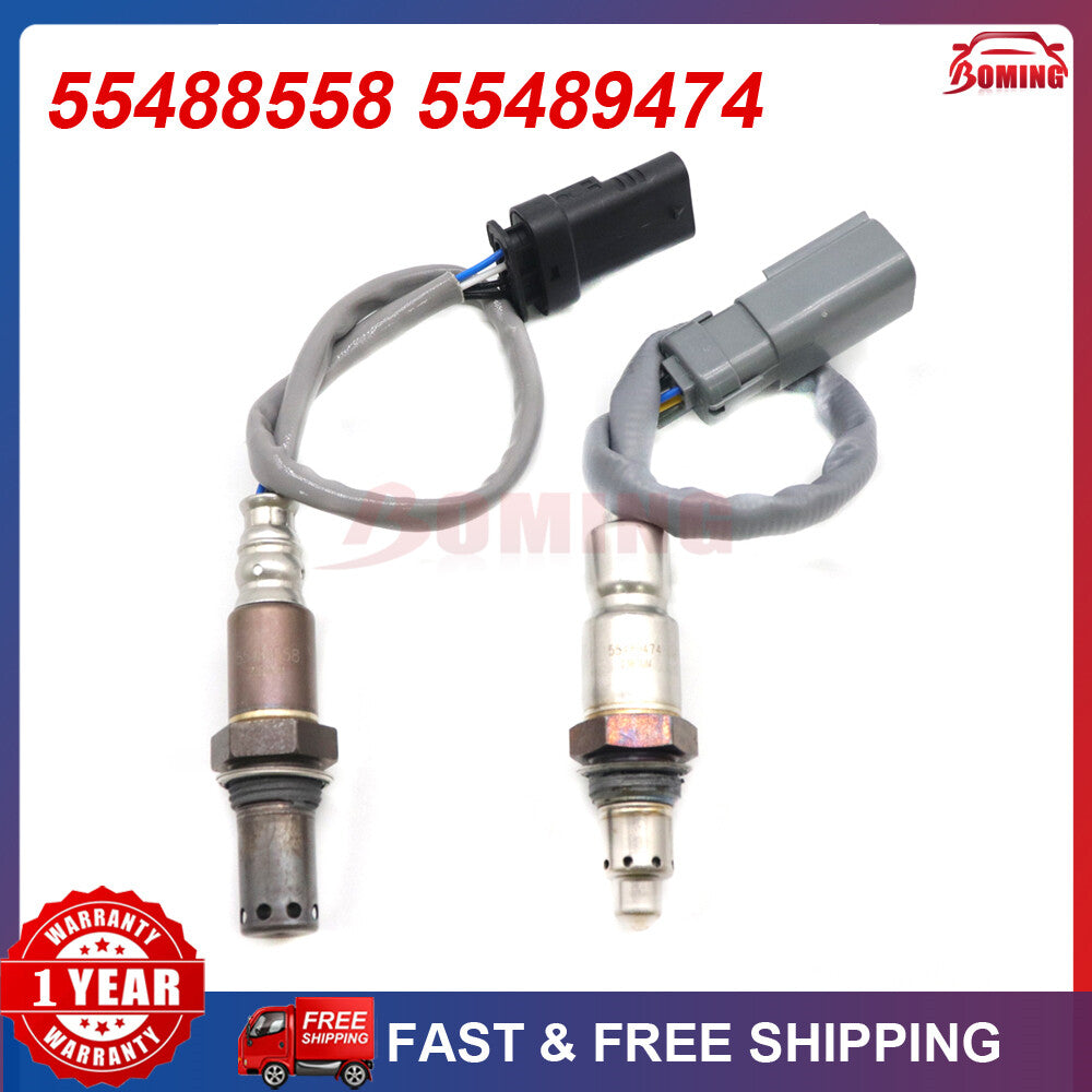 234-4668 4Pcs UpstreamDownstream Oxygen O2 Sensor For 2004-2005 for GMC for Yukon 5.3L