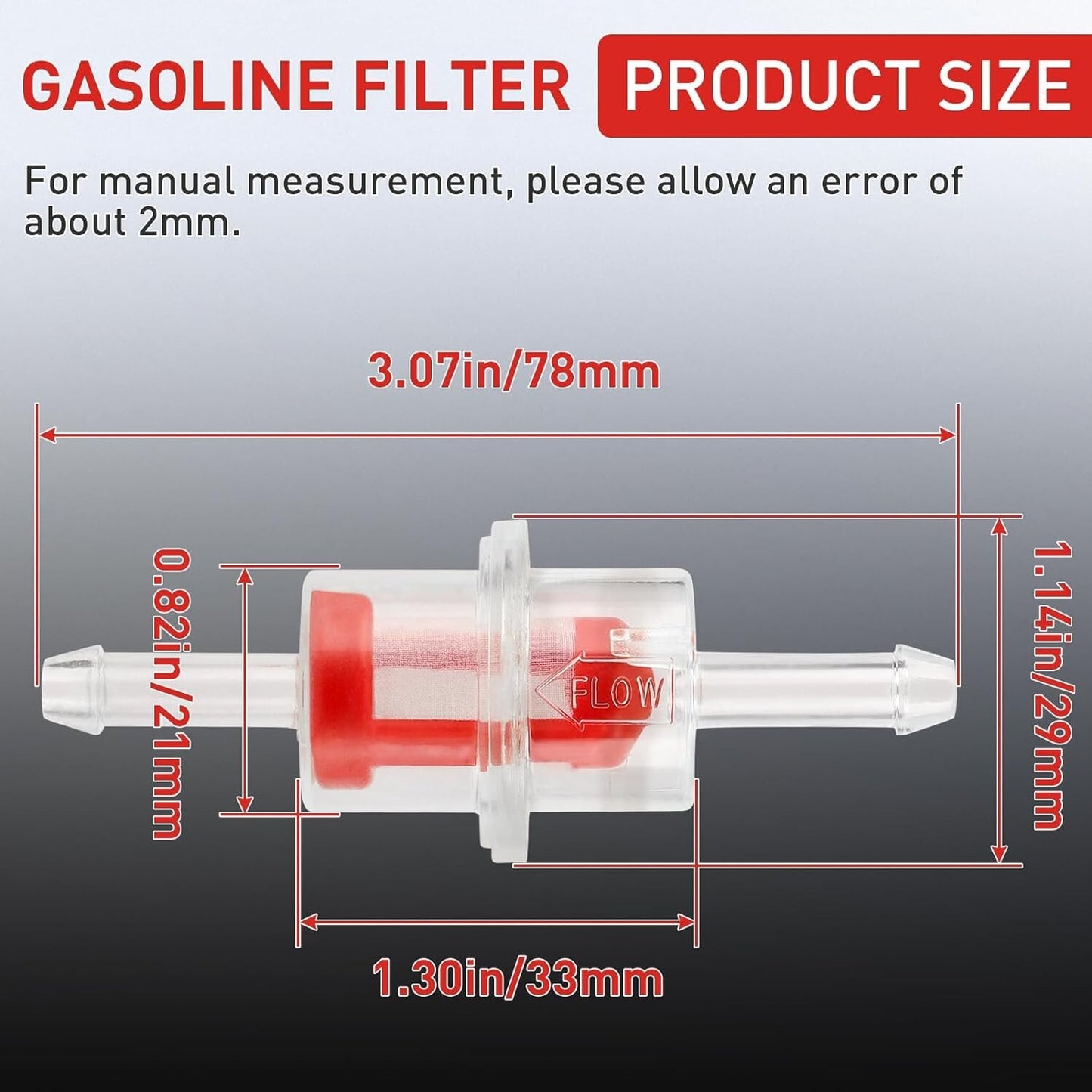 3x0109-579 Gas Fuel Filter for Polaris 440 500 EFI 600 650 for Polaris Classic 700