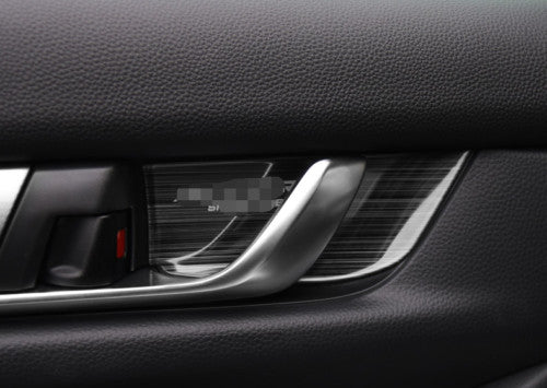 4Pcs for Honda Accord 10th 2018-2022 Black Interior Door Bowl Cover Trim Sticker