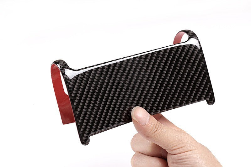 2-pack carbon fiber interior stickers for Mercedes 2008-14 C-Class W204