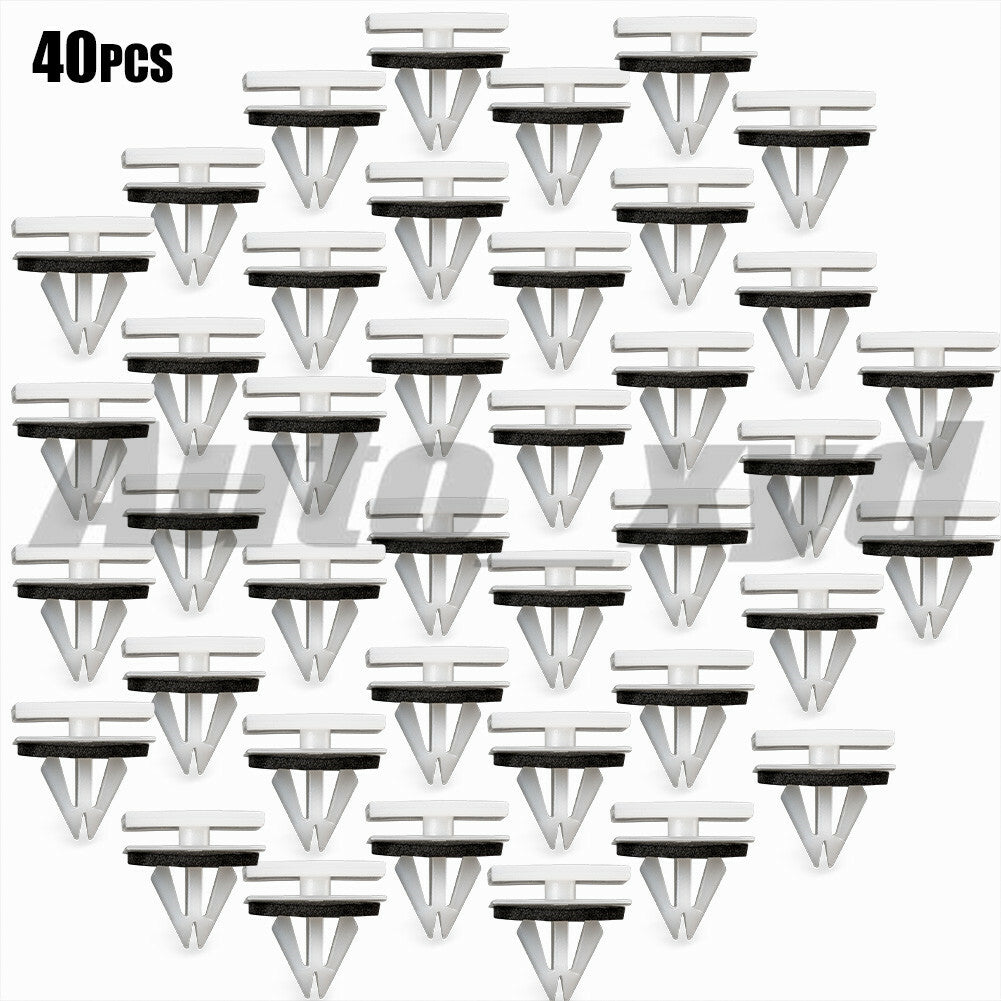 40-piece pack of external rocker panel molding retainers with seals for ford Fusion 2013 OM