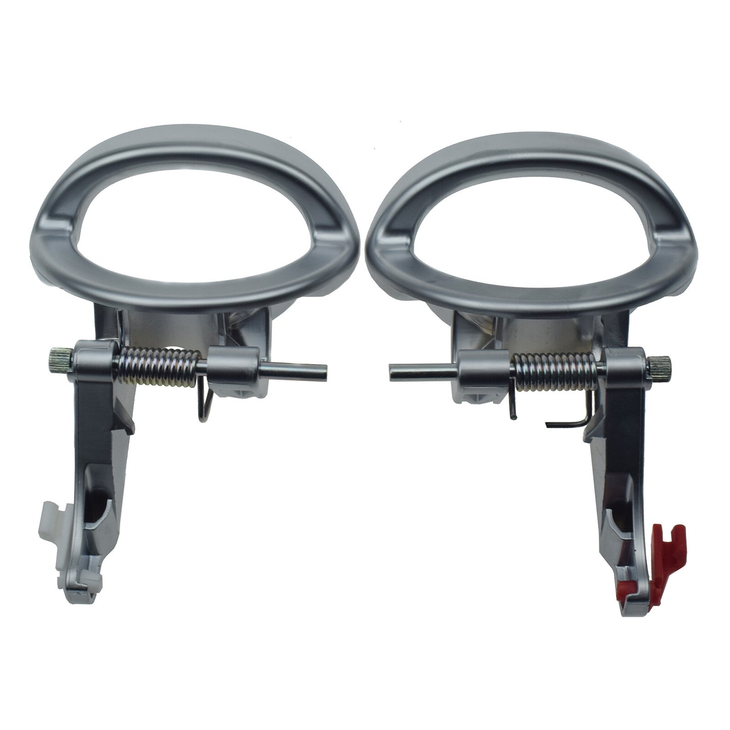 2PCS Chrome Interior Left Right Front/Rear Door Handles For 07-11 for Dodge Nitro