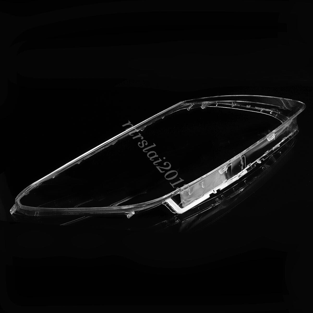 Two-piece transparent headlight cover/lens housing protective case for Mazda CX-7 (2007-2012)