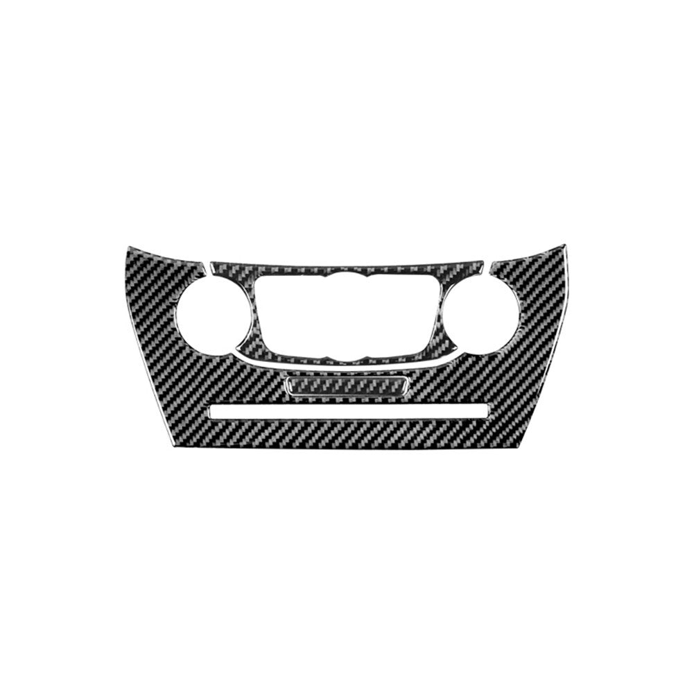 for Dodge Journey 2011-2017 3Pcs Air-con Control Knob Trim Cover Carbon Fiber