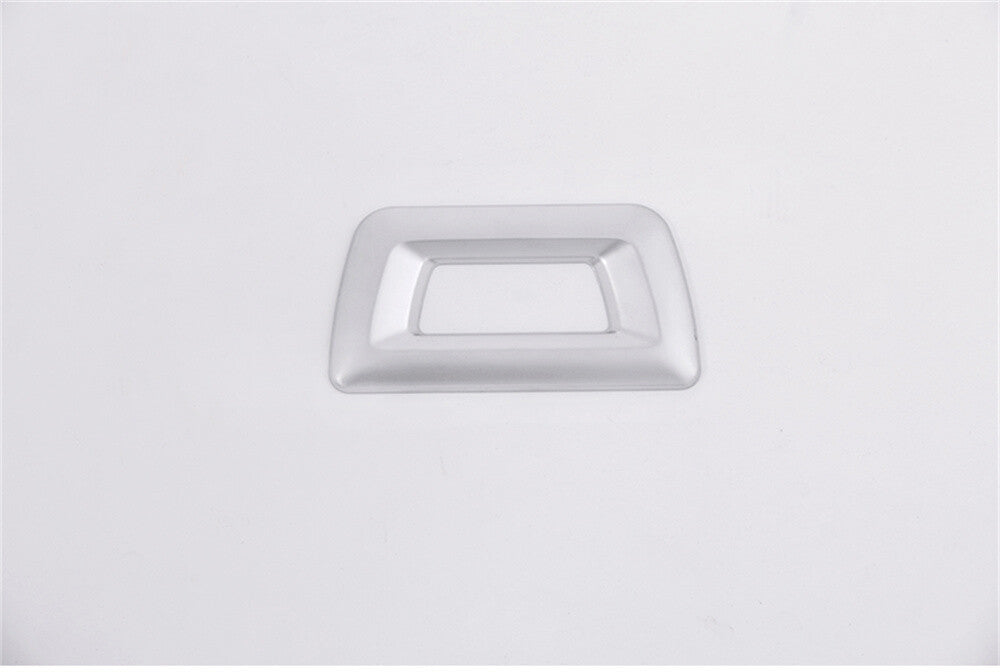 Silver ABS Tailgate 1 Button Trim for BMW 5 6 7 Series X3 X4 X5 X6 G30 G32 2018+