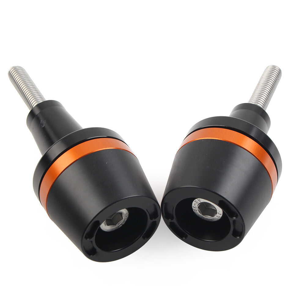 Fit for Yamaha for Suzuki for Honda for Kawasaki Universal Frame Sliders Crash Protector Orange