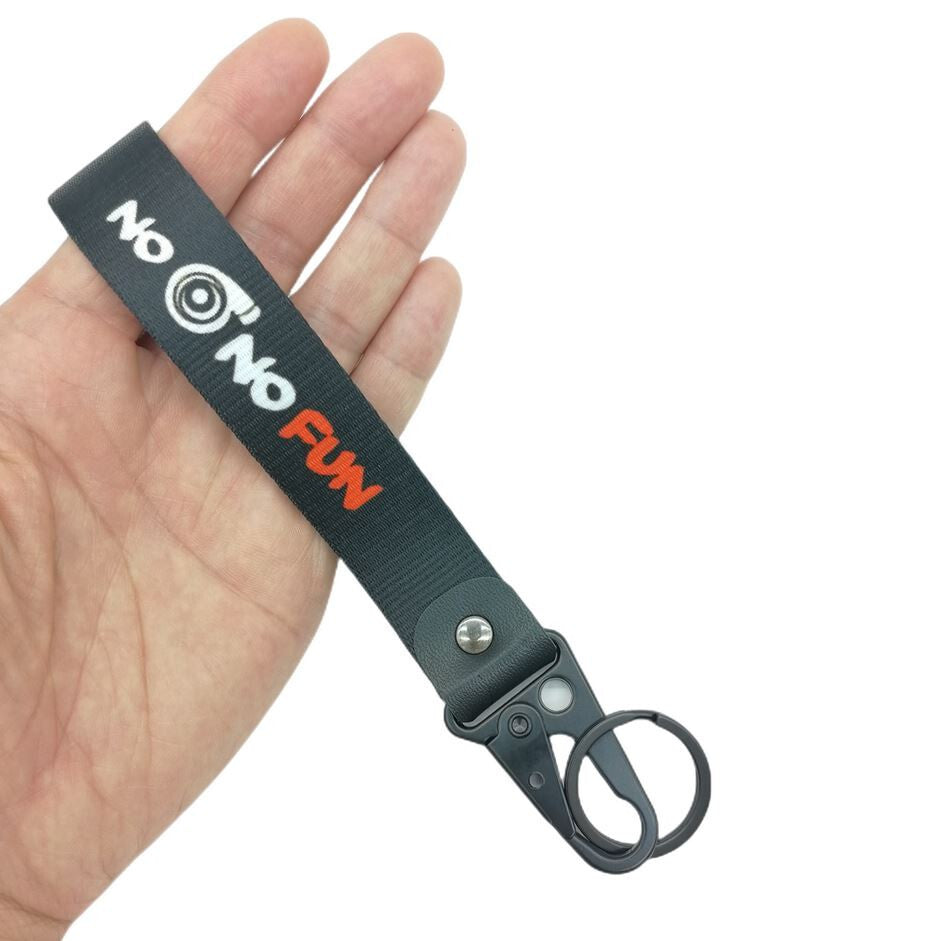 Car keychain/key ring with lanyard - uninteresting for Mitsubishi car accessories