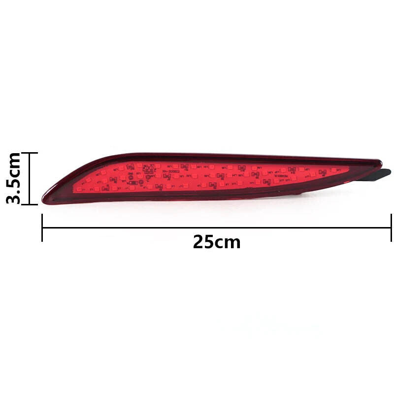 1 Pair Rear Parking Brake Light Reflector Lamp for Hyundai for Elantra 2012-2014