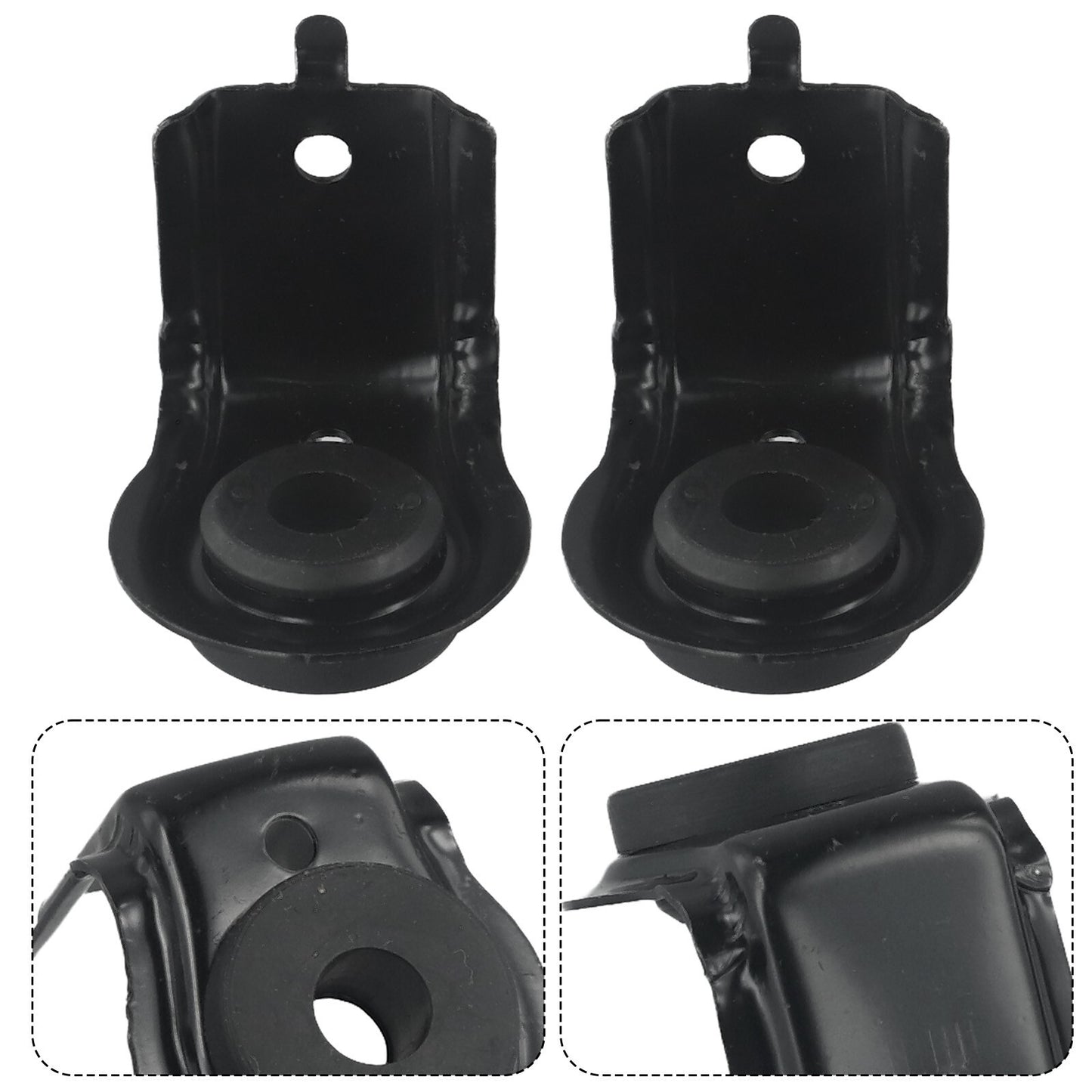 Quality Upper Radiator Bracket Cushion for for Civic Pack of 2
