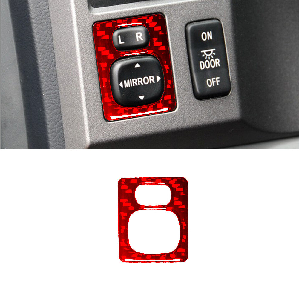 29Pcs Red Carbon Fiber Interior Full Kit Cover Trim for Toyota Tundra 2007-2013