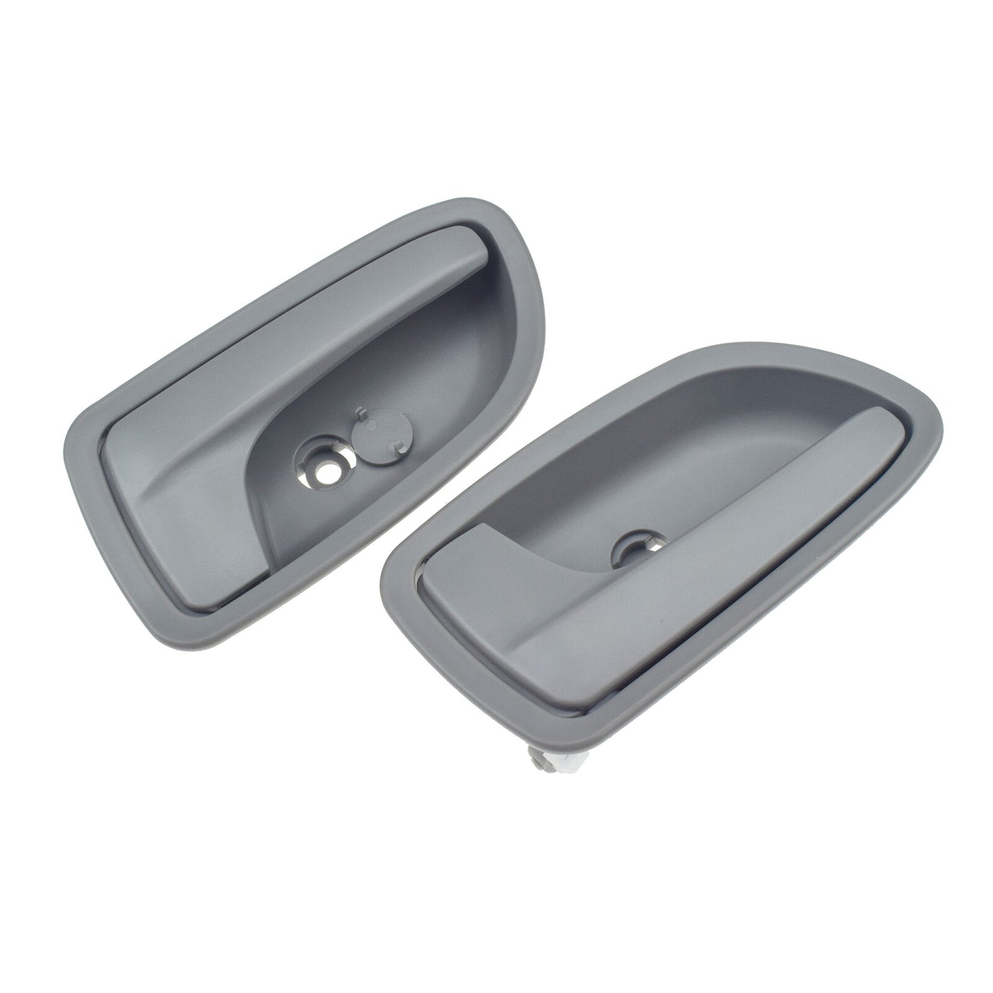 New Pair Gray Interior Door Handle Front Left Right Side For 2003-2005 for Kia Rio