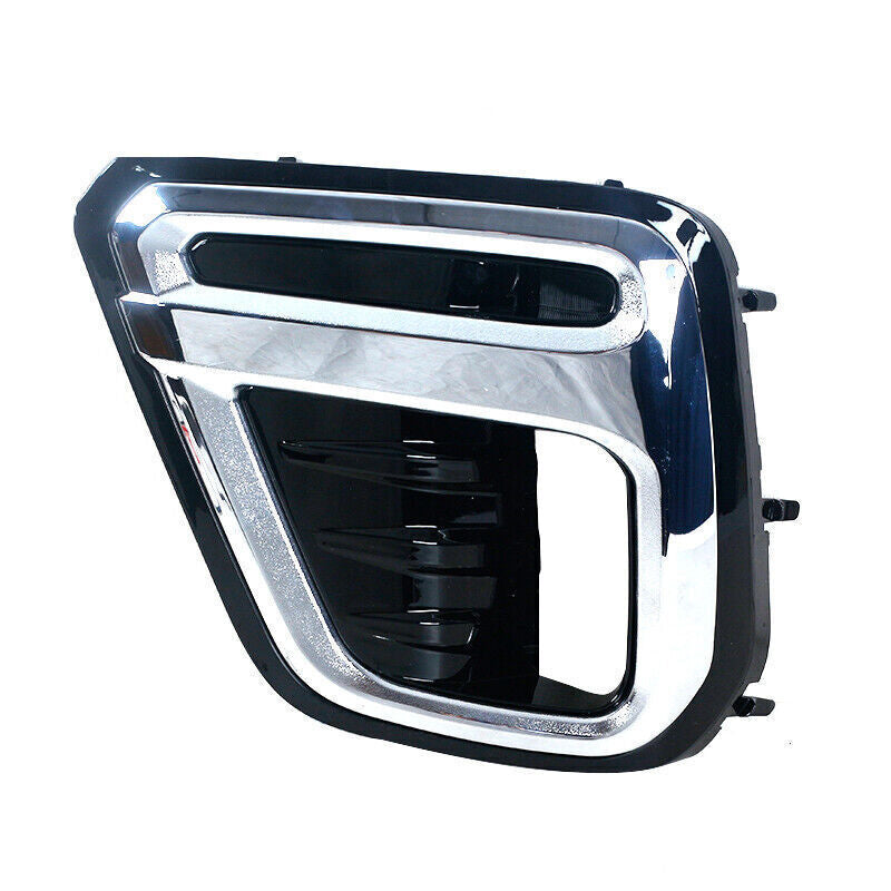 Right Fog Light Trim Fog Lamp Cover Black Chrome for Subaru Forester 2019-2021