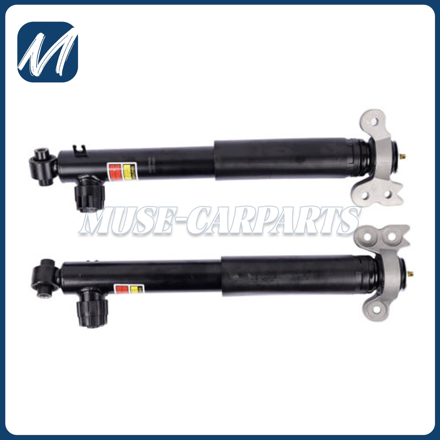 A pair of Assys VDC front shock absorber struts for BMW X3 G01, X4 G02, sDrive30i, and M40i (2018-2023)