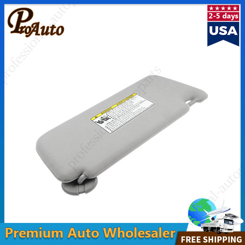 For 2007-2011 for Toyota for Camry Sun Visor With Sunroof and Lights Left Side Gray