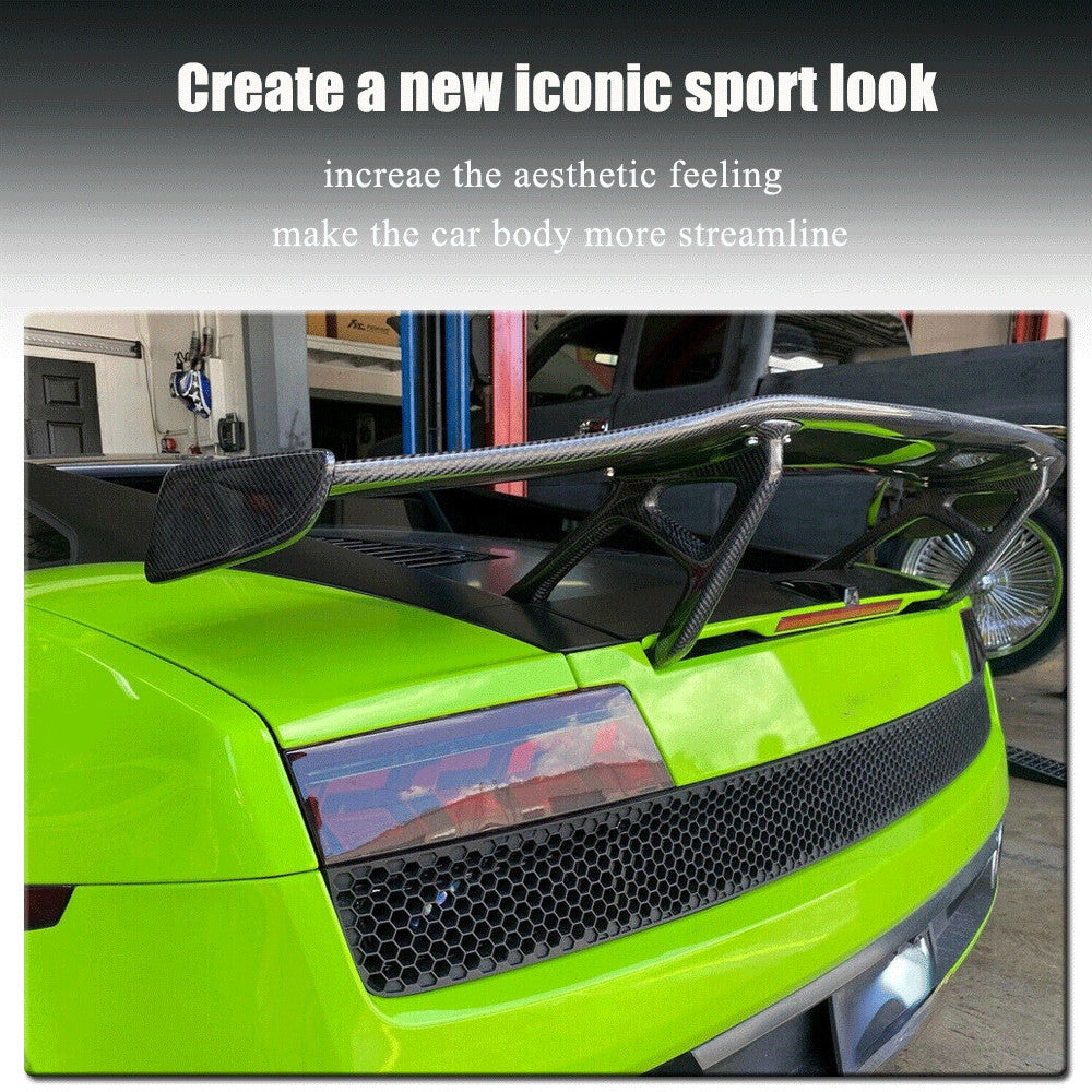 for Lamborghini Gallardo LP550 LP560 LP570 REAL CARBON Rear Trunk Spoiler GTWing