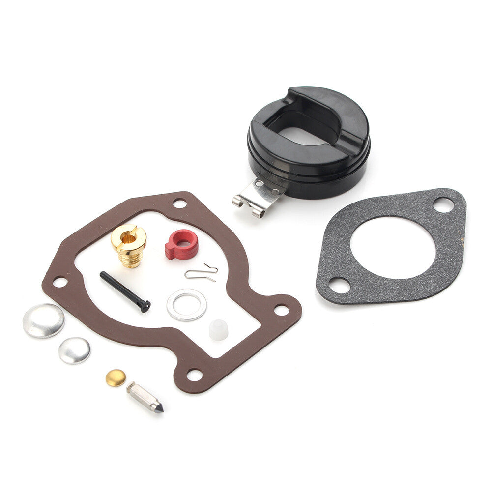 Carburetor Carb Kit w/ Float fit Johnson Evinrude 9.9 HP 15 HP 1974-1988 398453